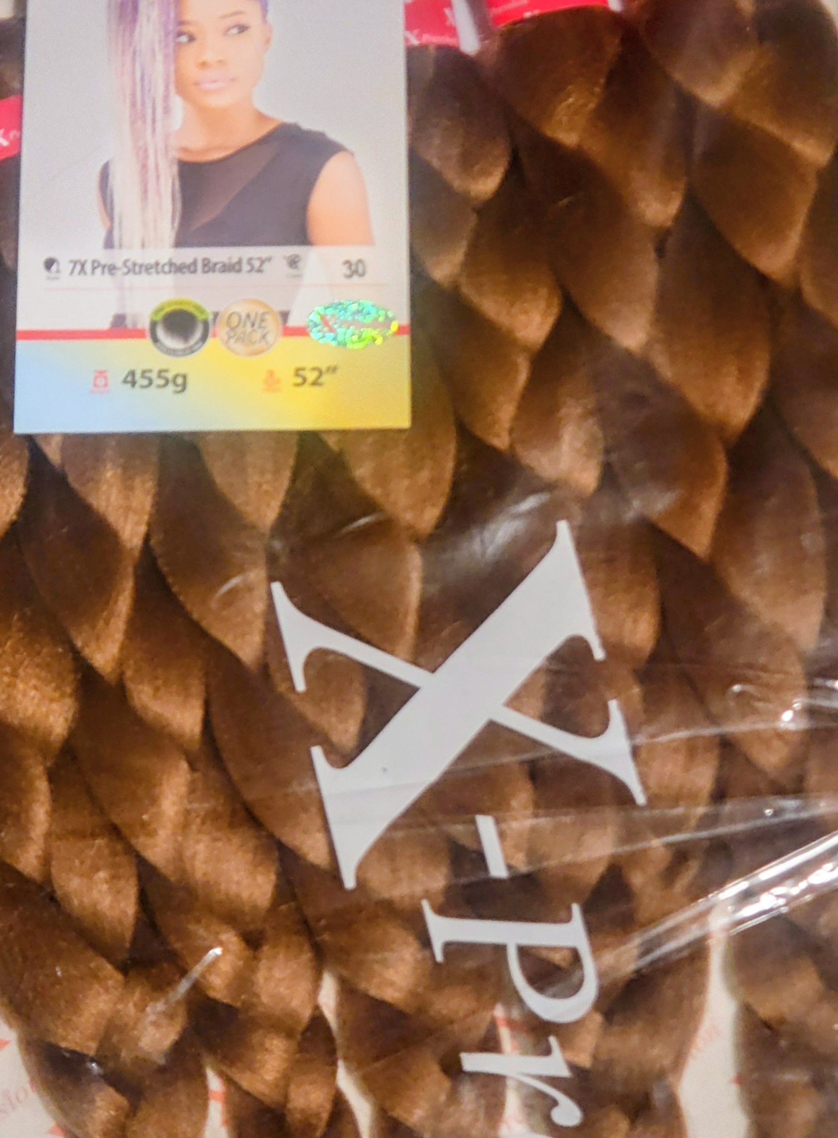 7X pre Stretched Xpression colour 30 52"