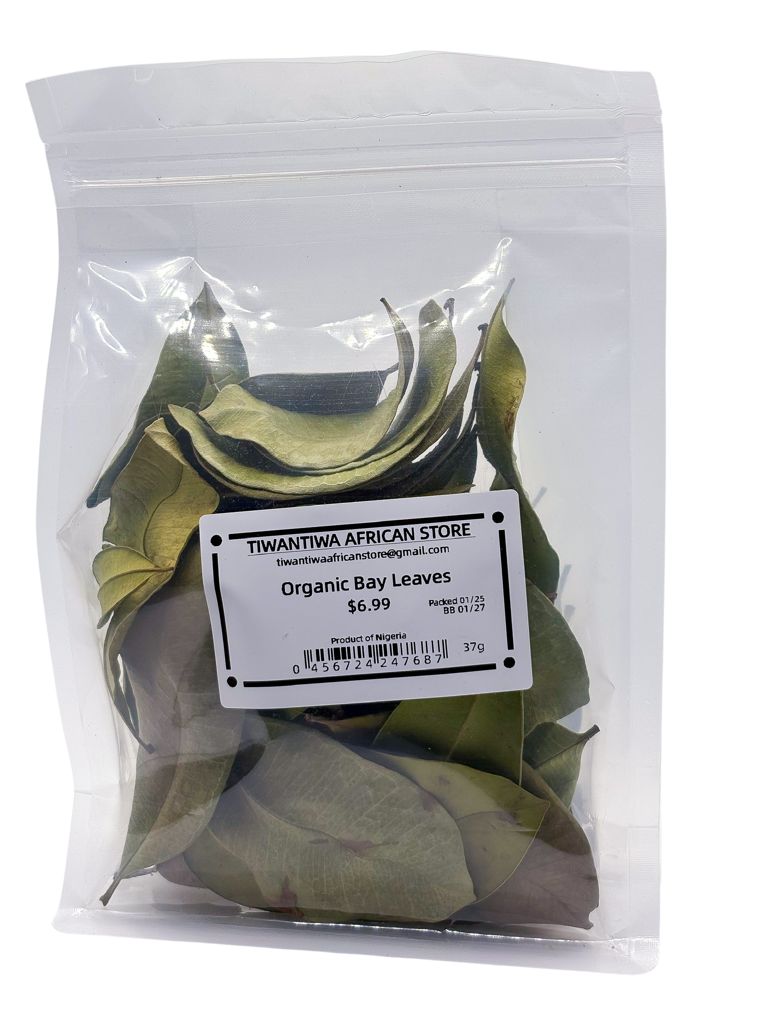 Tiwantiwa African Store Organic Bay Leaves 37g