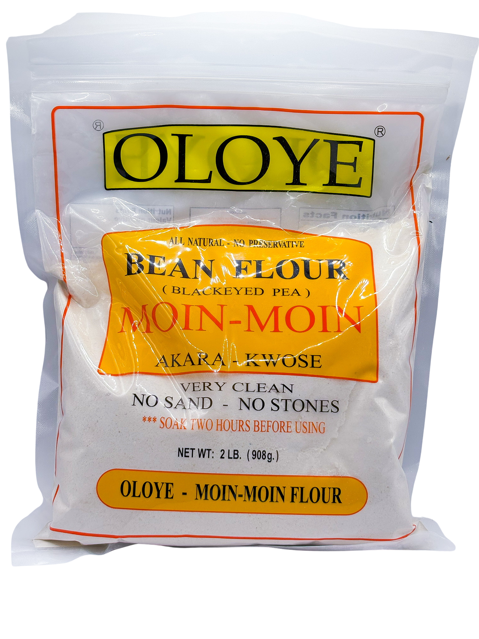 Oloye Beans Flour for  Moin-Moin 908g