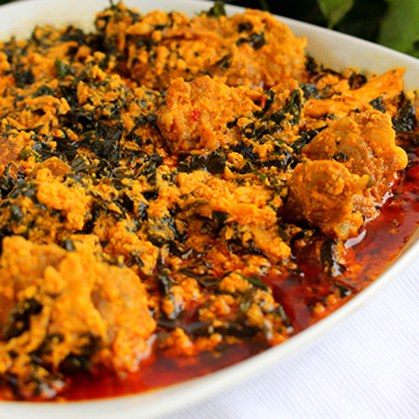 Egusi Stew with Assorted Meats