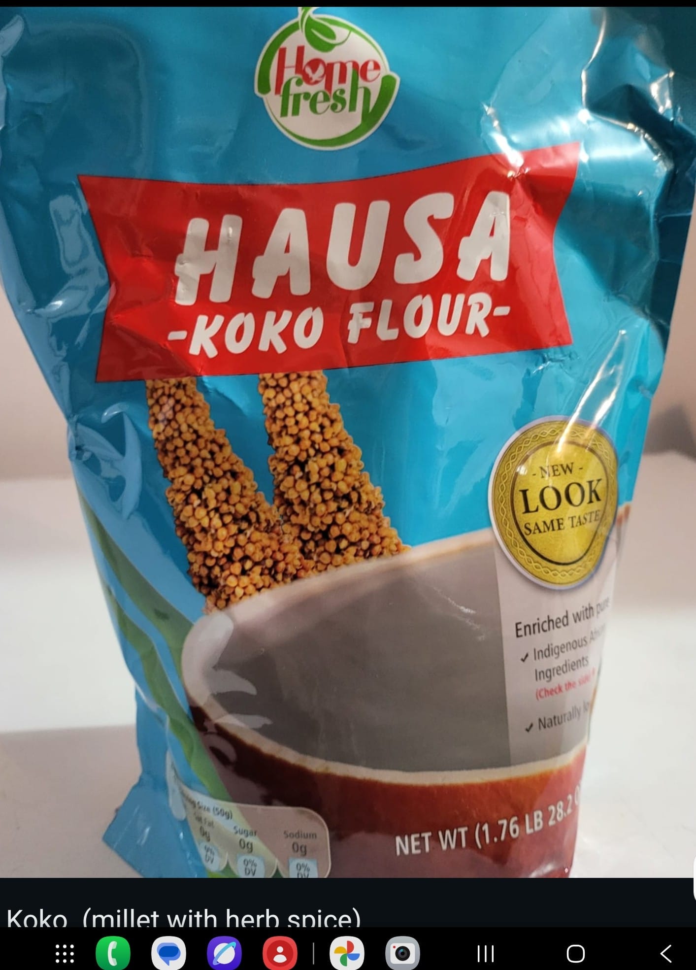 Home Fresh Hausa Koko Flour 800g