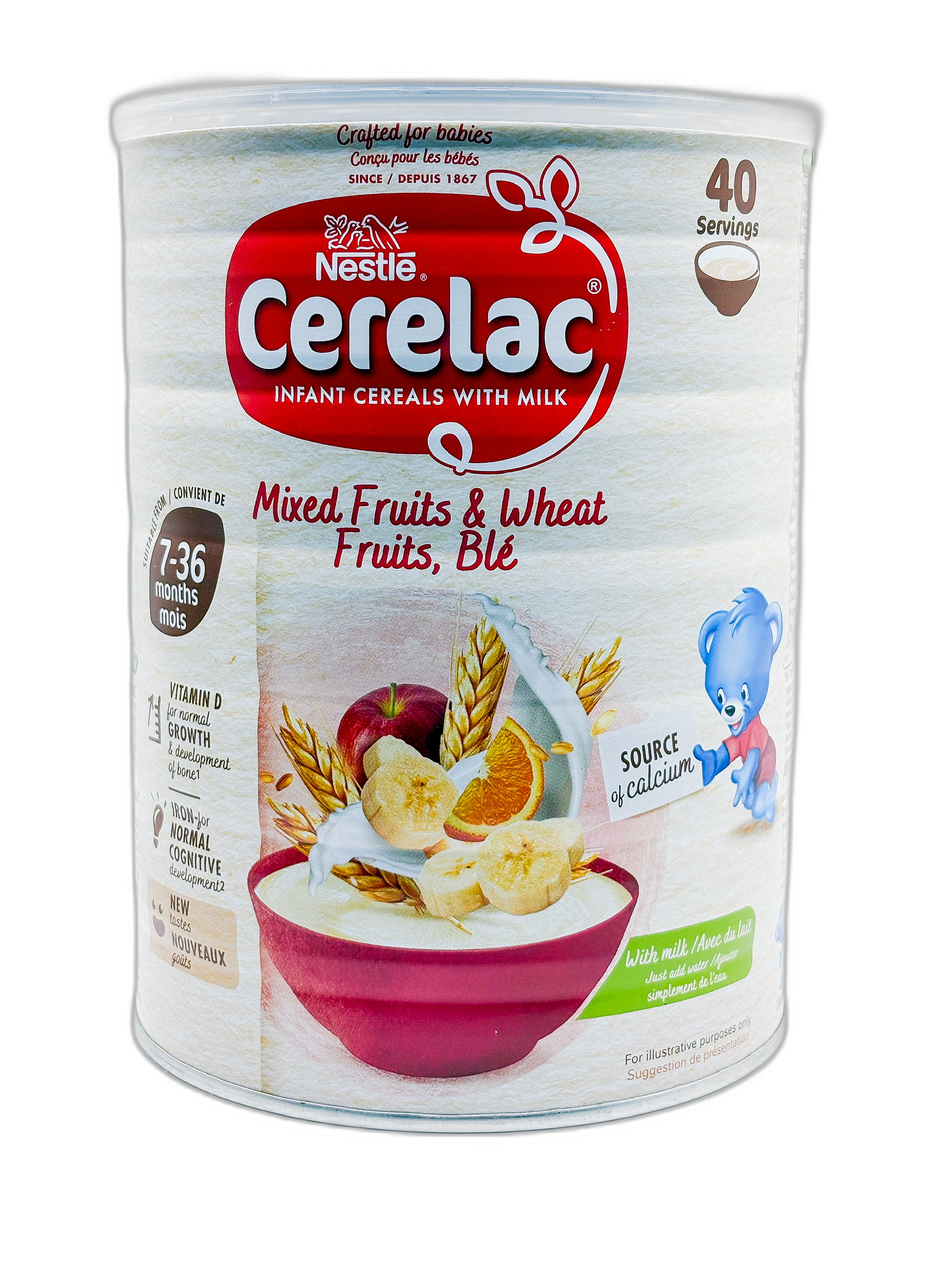 Nestle Cerelac Mixed Fruits & Wheat 1kg