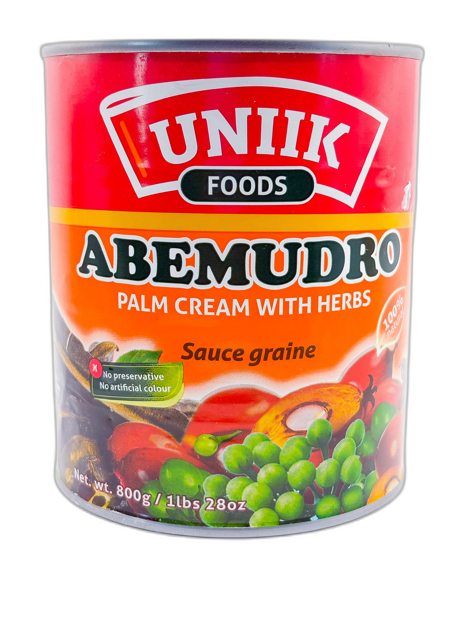 Uniik Foods Abemudro Palm Cream with Herbs 800g