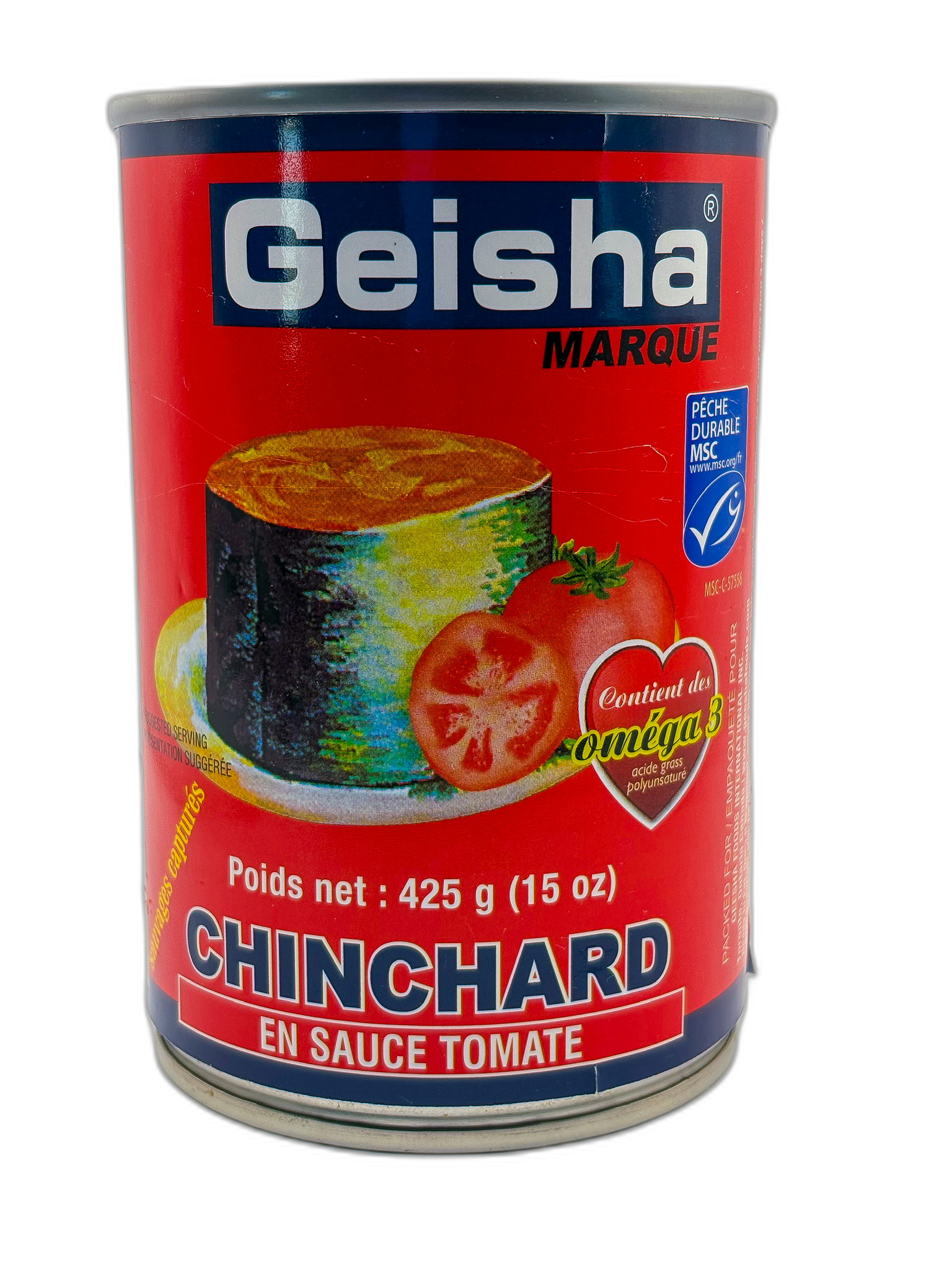 Geisha Jack Mackerel in Tomato Sauce 425g