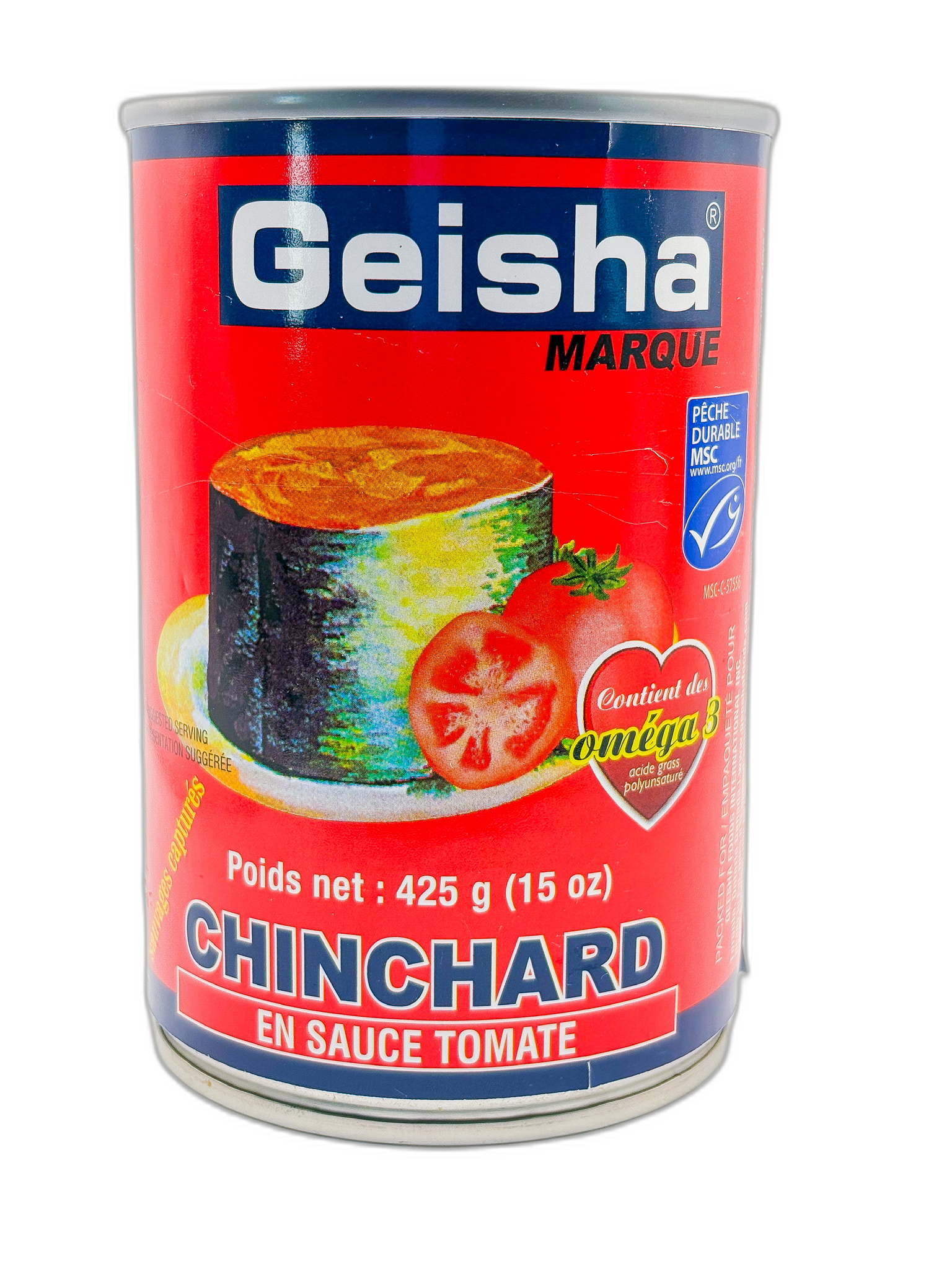 Geisha Jack Mackerel in Tomato Sauce 425g