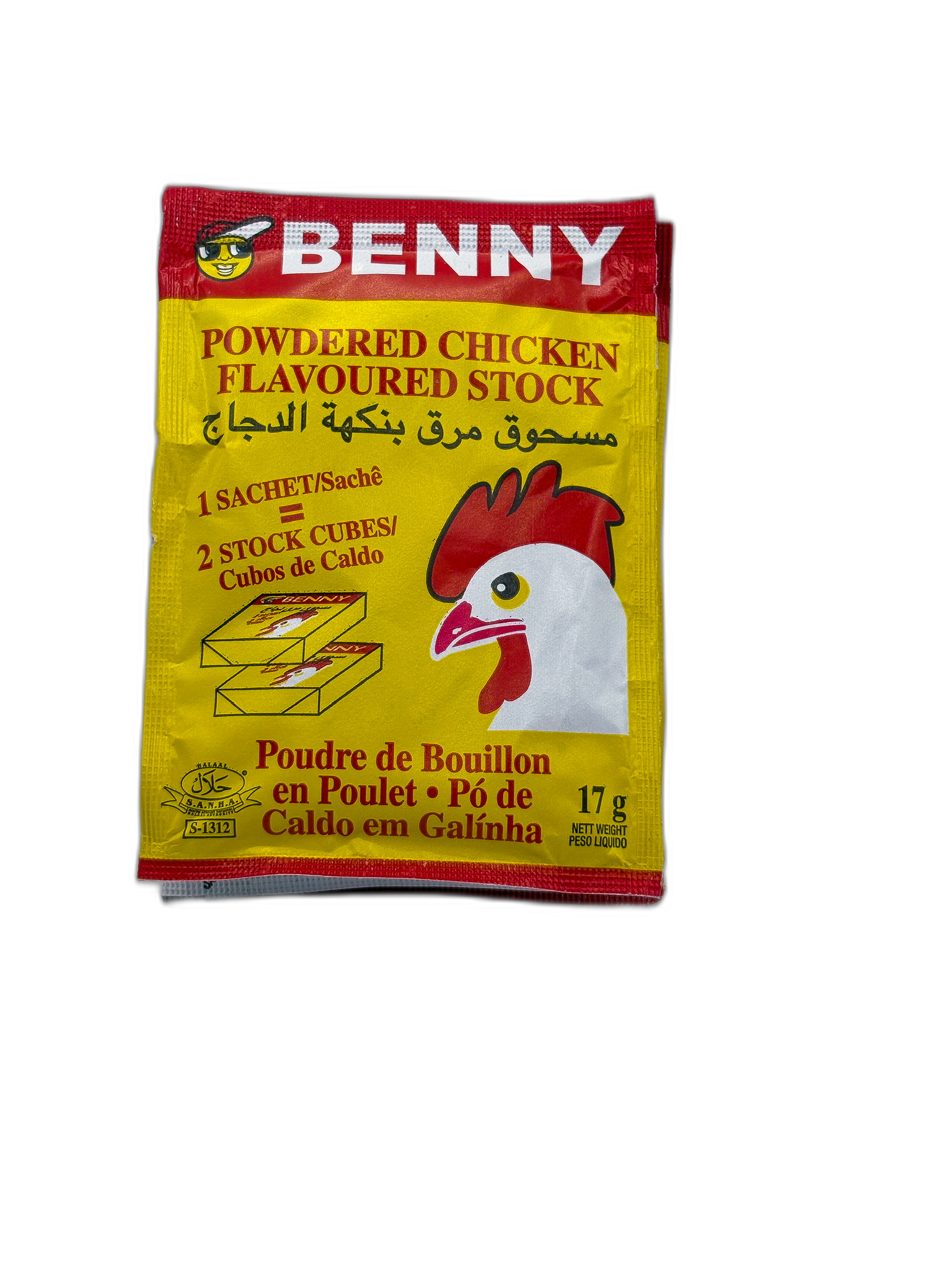 Benny Powdered Chicken Flavoured Stock 17g