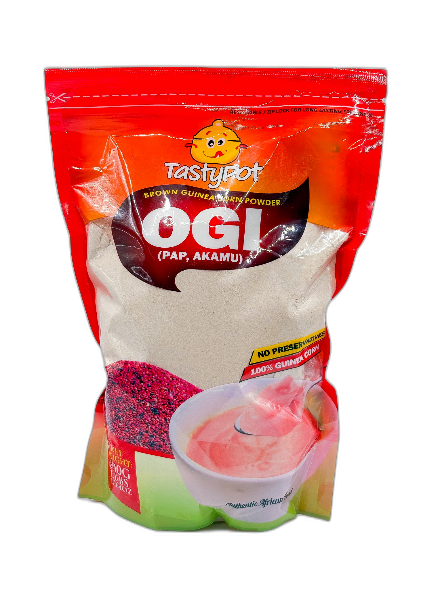 TastyPot Brown Guinea Corn Powder 500g