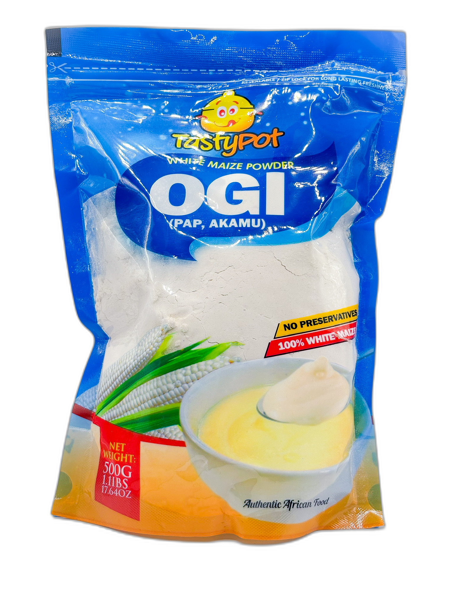 Tasty Pot White Maize Powder 500g