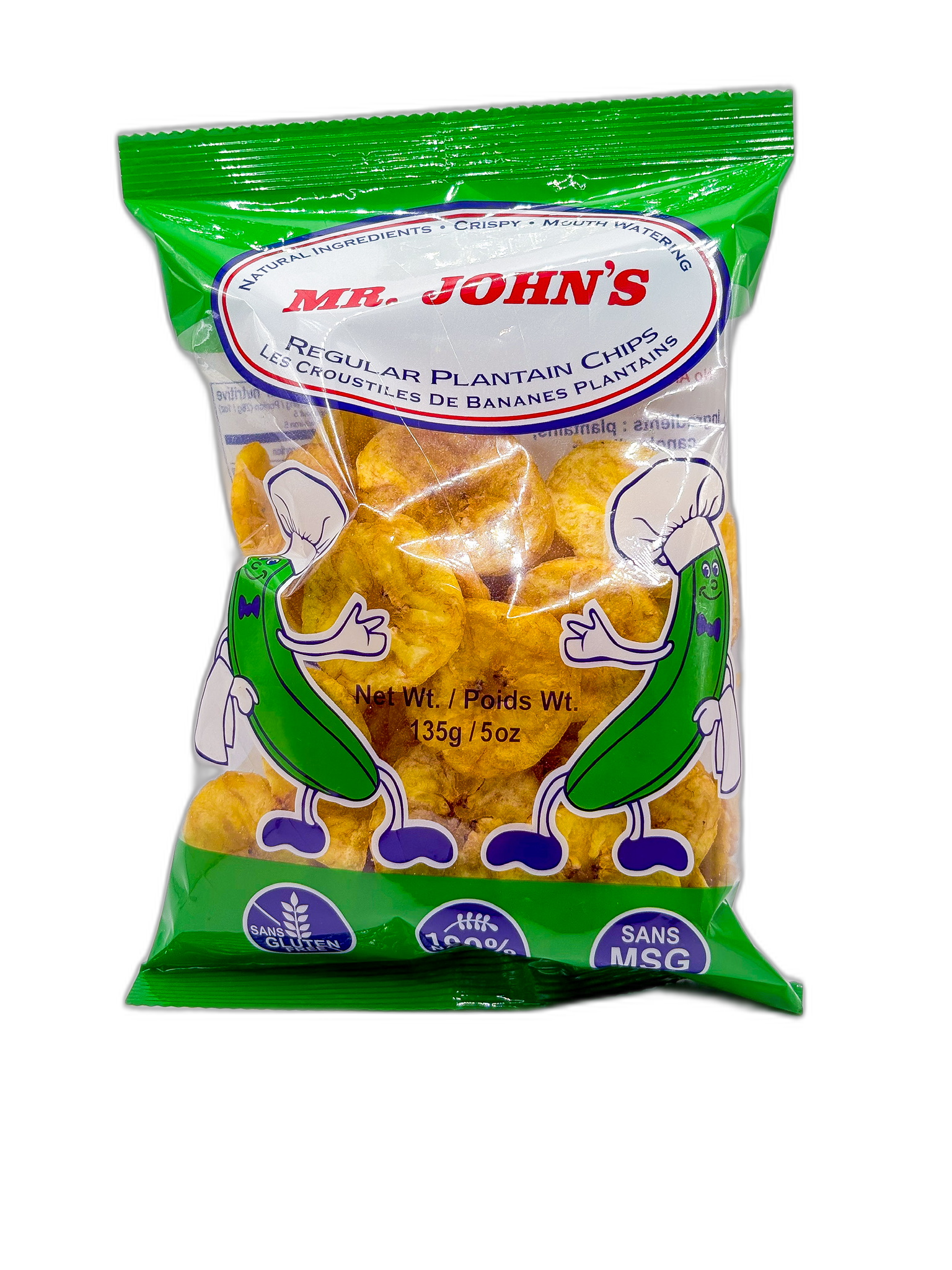 Mr. John's Regular Plantain Chips 135g