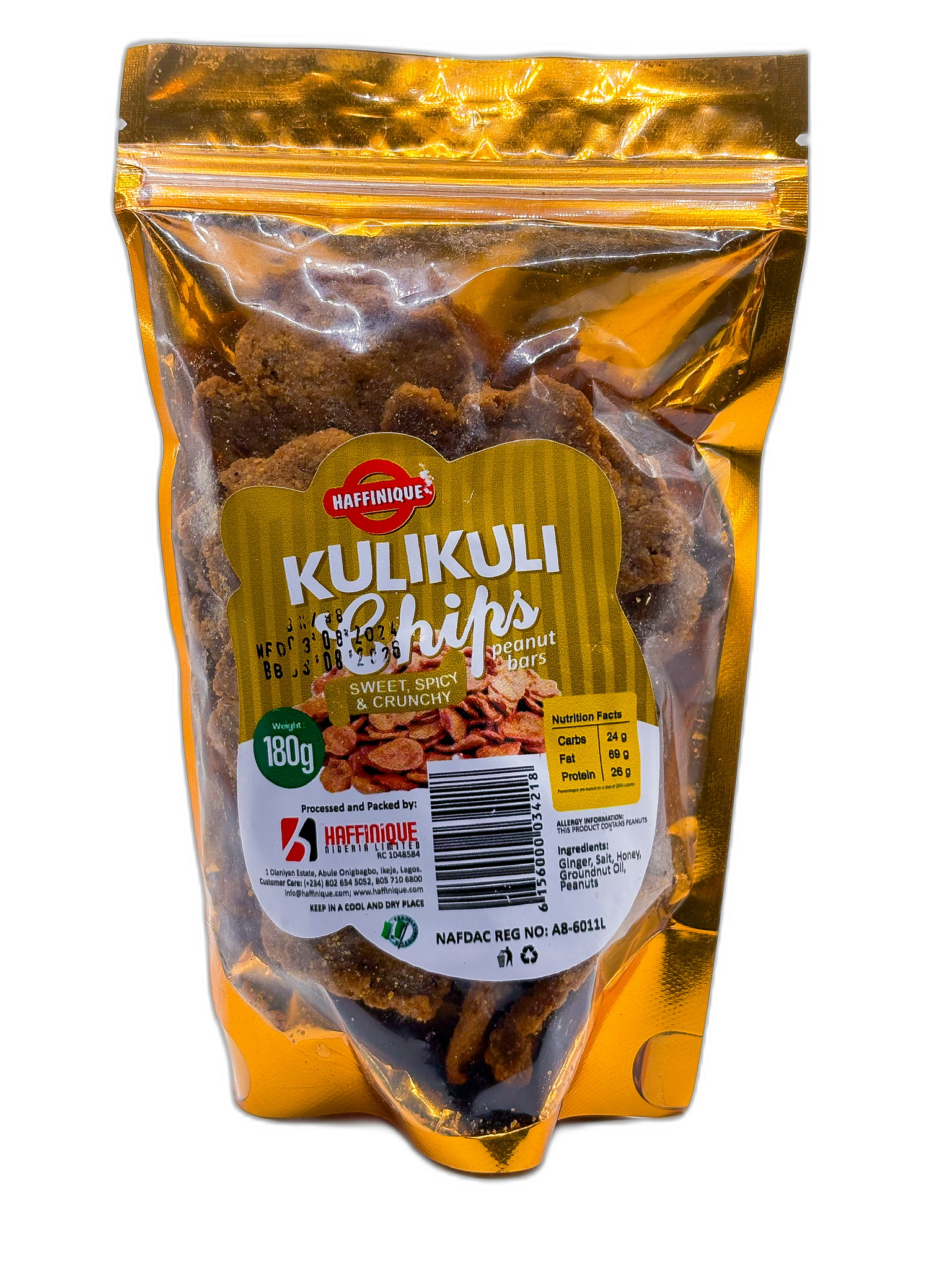 Haffinique Kulikuli Chips 180g