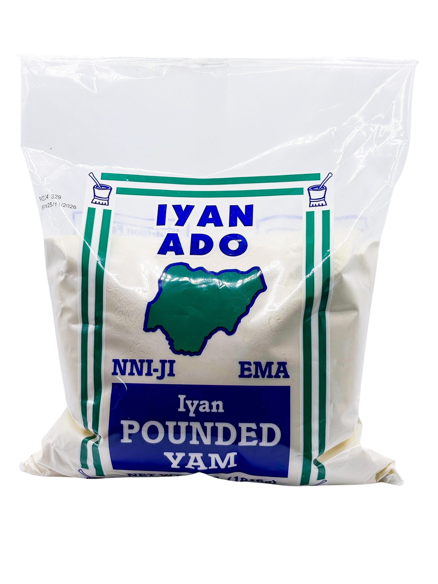 Iyan Ado Nni-ji Ema Iyan Pounded Yam 1.8kg