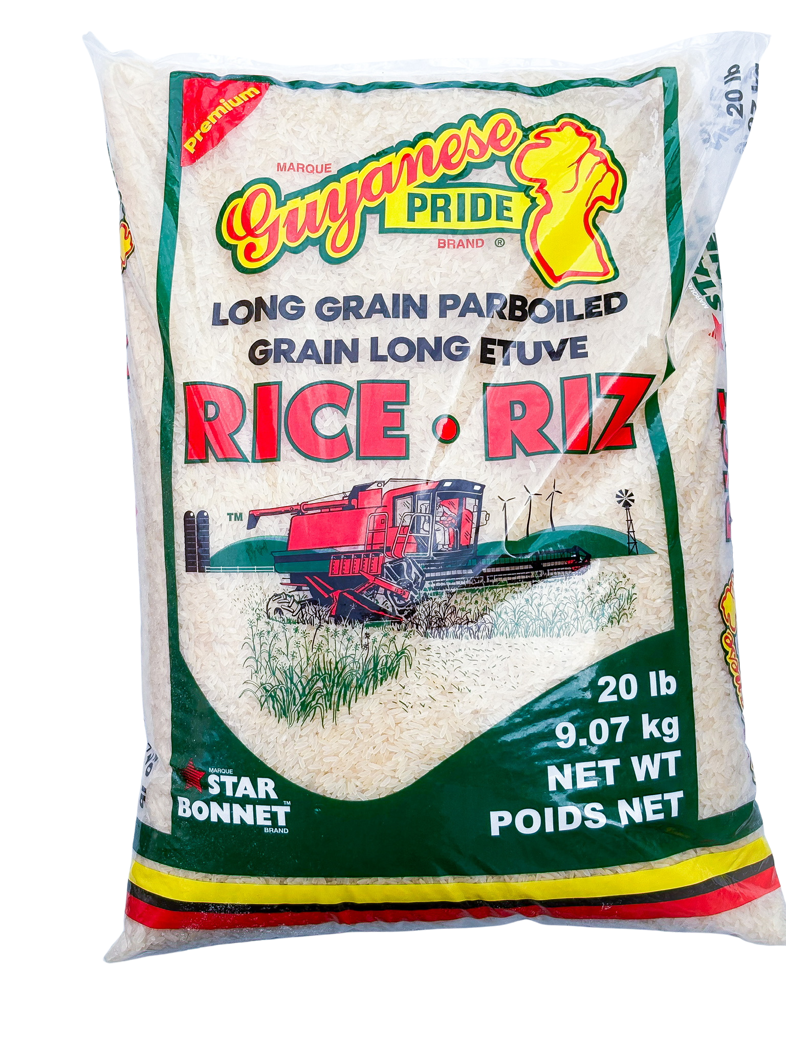 Guyanese Pride Long Grain Parboiled Rice 20lb