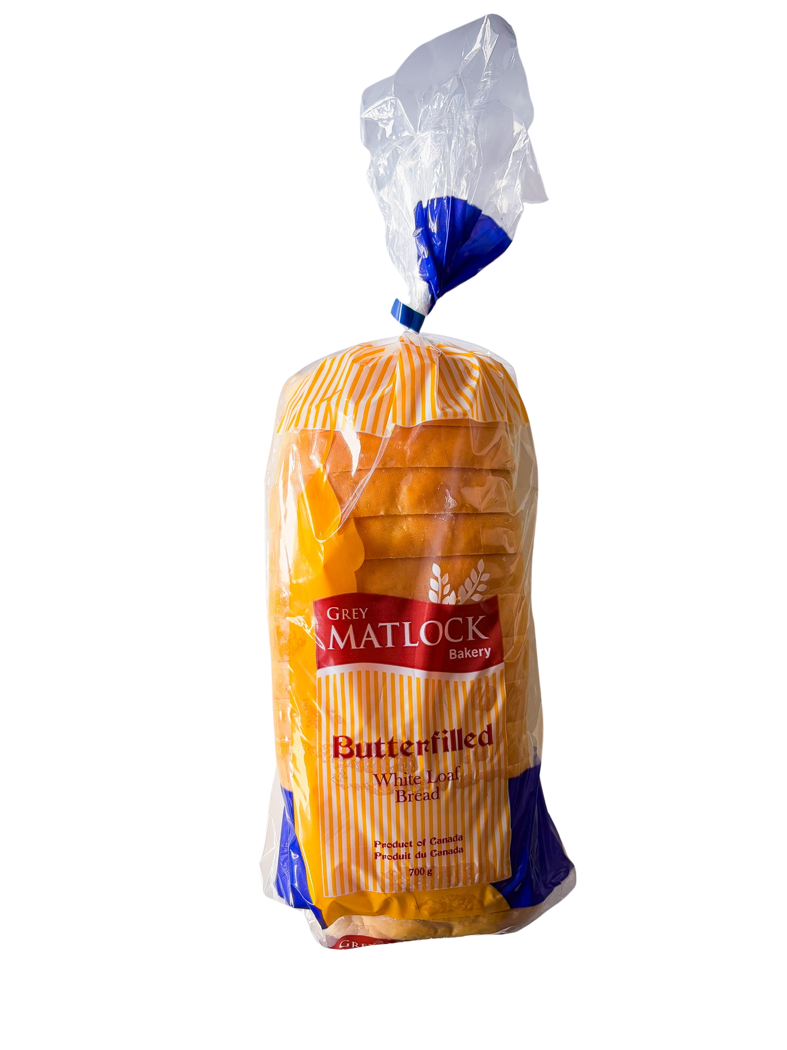 Grey Matlock Bakery Butterfilled White Slice Bread 700g