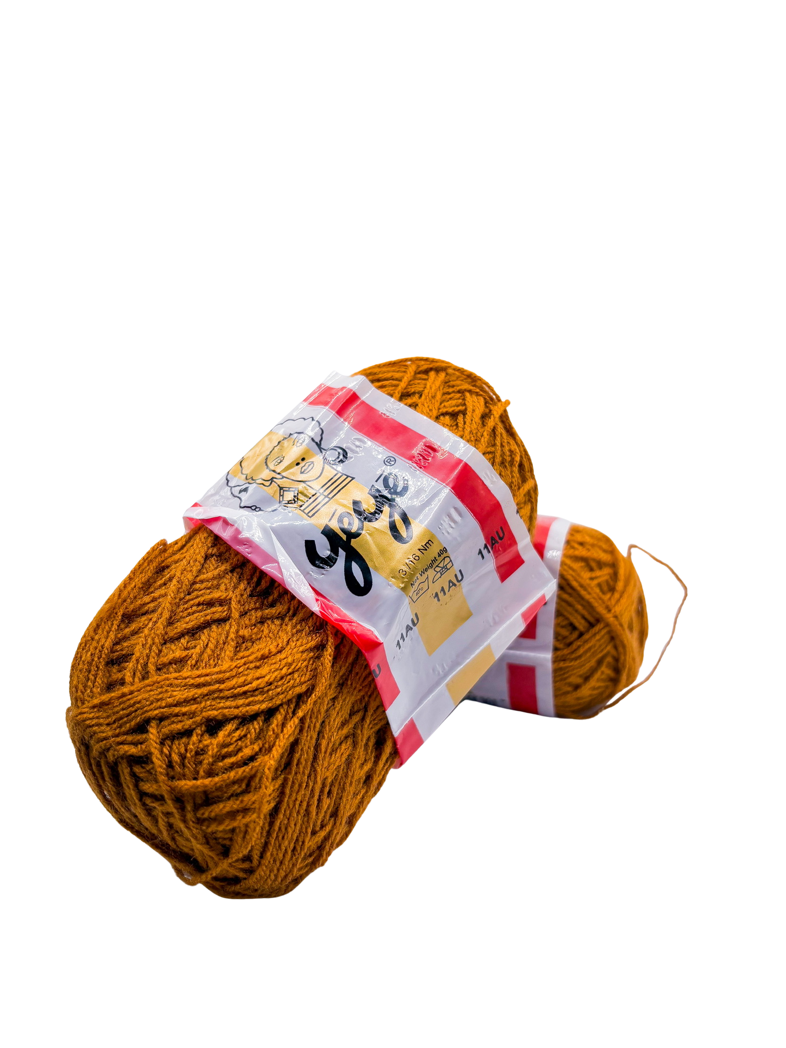 Yarn (Yéyé) Brown 2pcs