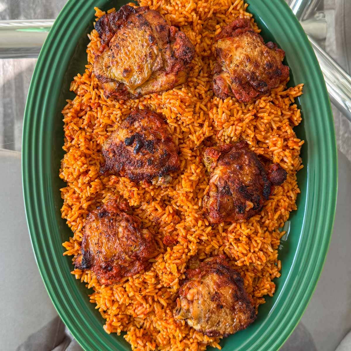 Jollof Rice Tray